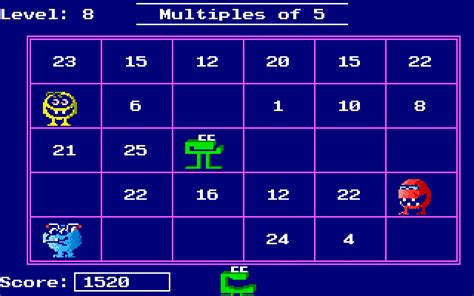 Number Munchers! A Retro Math Adventure for Every Generation