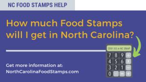 How Much Food Stamps Will I Get in NC: A Comprehensive Guide to Understanding Your Benefits