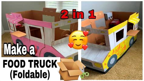 How to Make a Cardboard Food Truck: A Journey into Creativity and Chaos